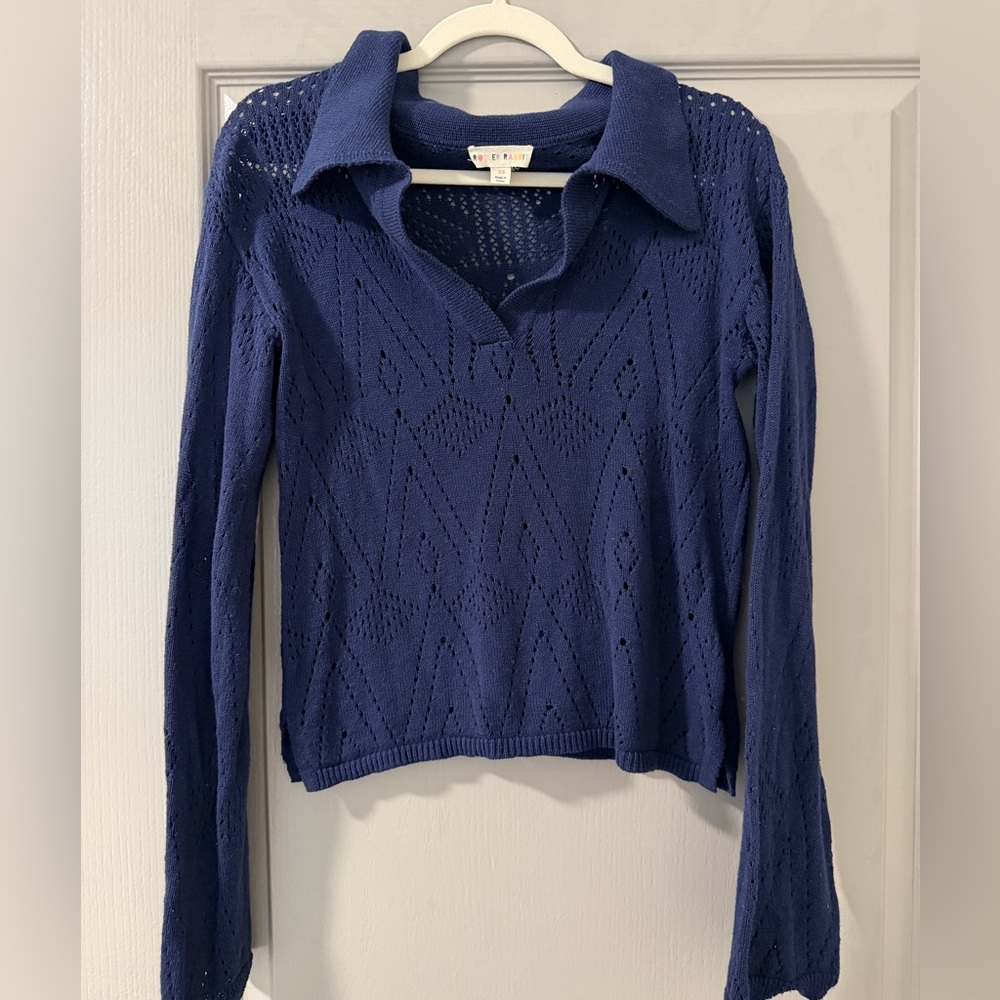 Roller Rabbit Mila Navy Sweater